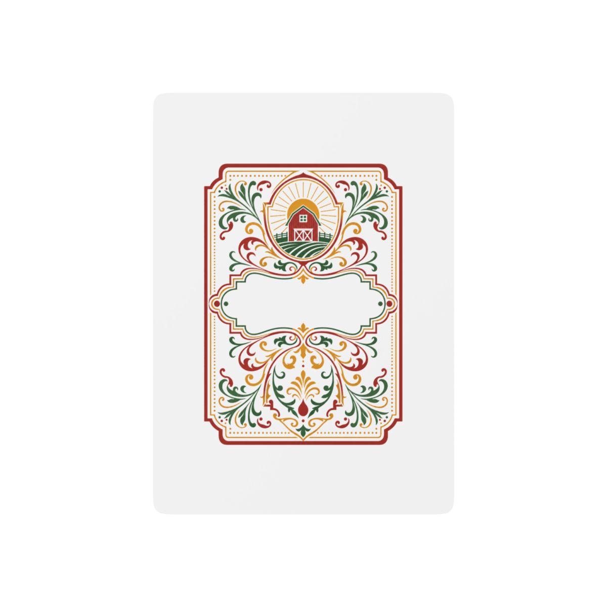 Personalized Family Playing Cards